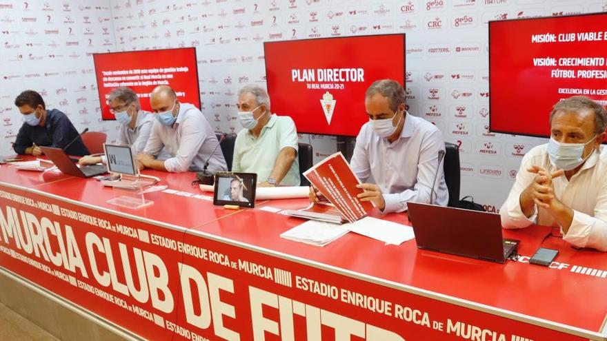 Consejo de administración del Real Murcia durante el Plan Director