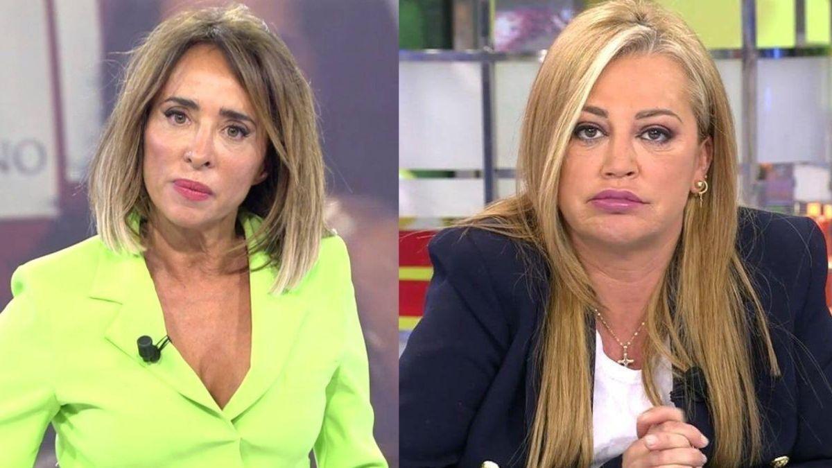 BELÉN ESTEBAN Y MARÍA PATIÑO EN LA REVUELTA | Momentazo en directo:  "¡Jódete!"