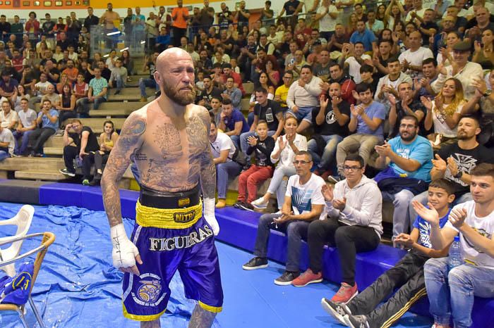 Velada de boxeo en La Gallera