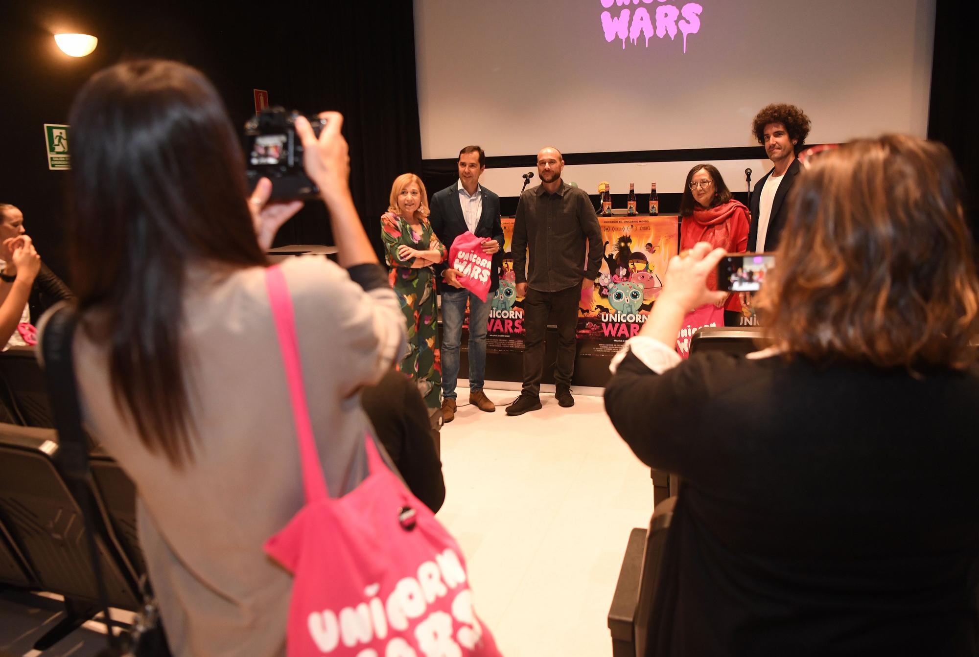 Presentación de 'Unicorn Wars' en la Filmoteca de Galicia