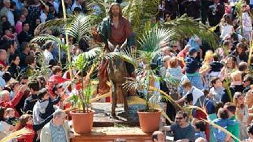 Procesión del Domingo de Ramos. / RAFA VÁZQUEZ