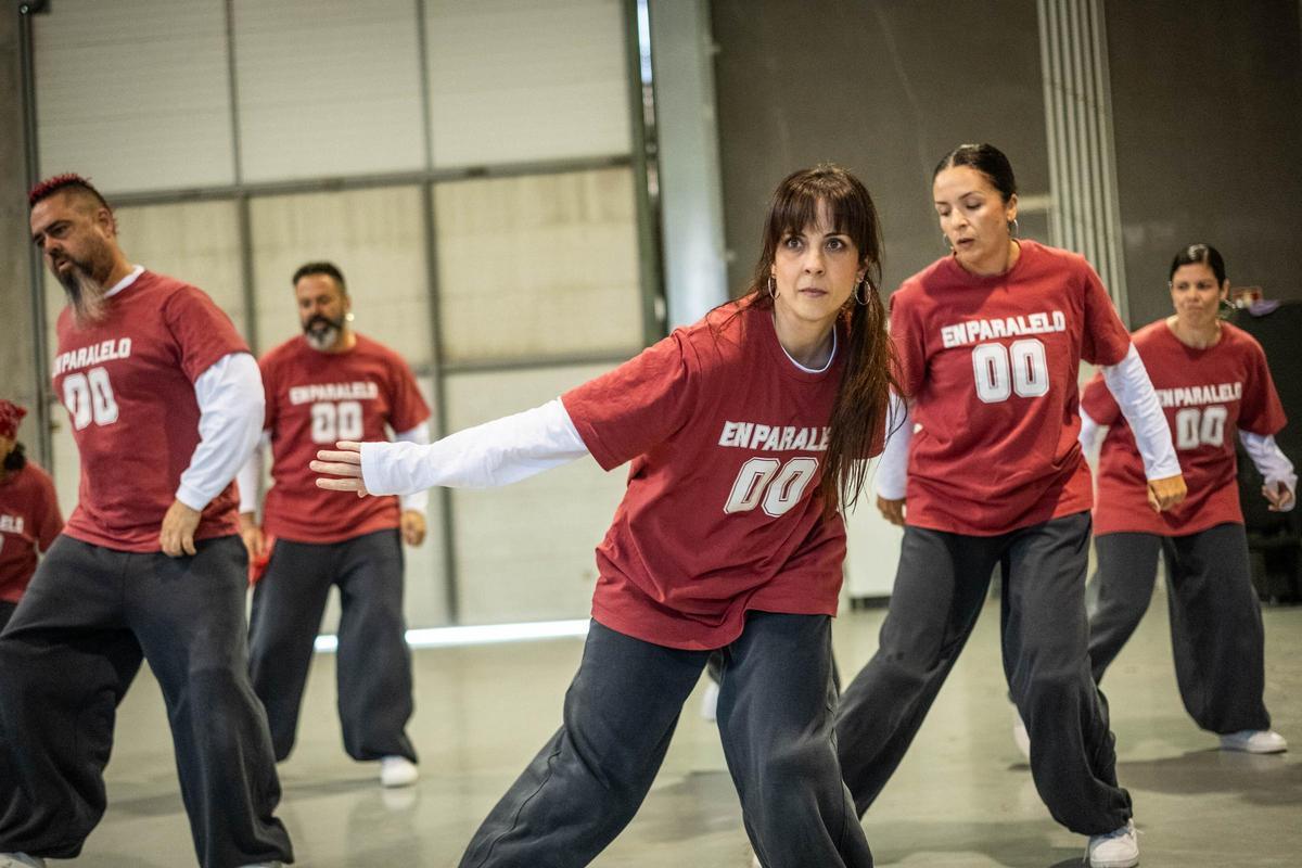 Grupo de danza urbana de mayores