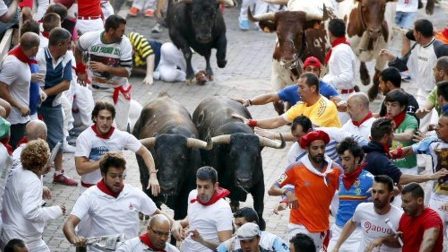 Sexto encierro de San Fermín 2015