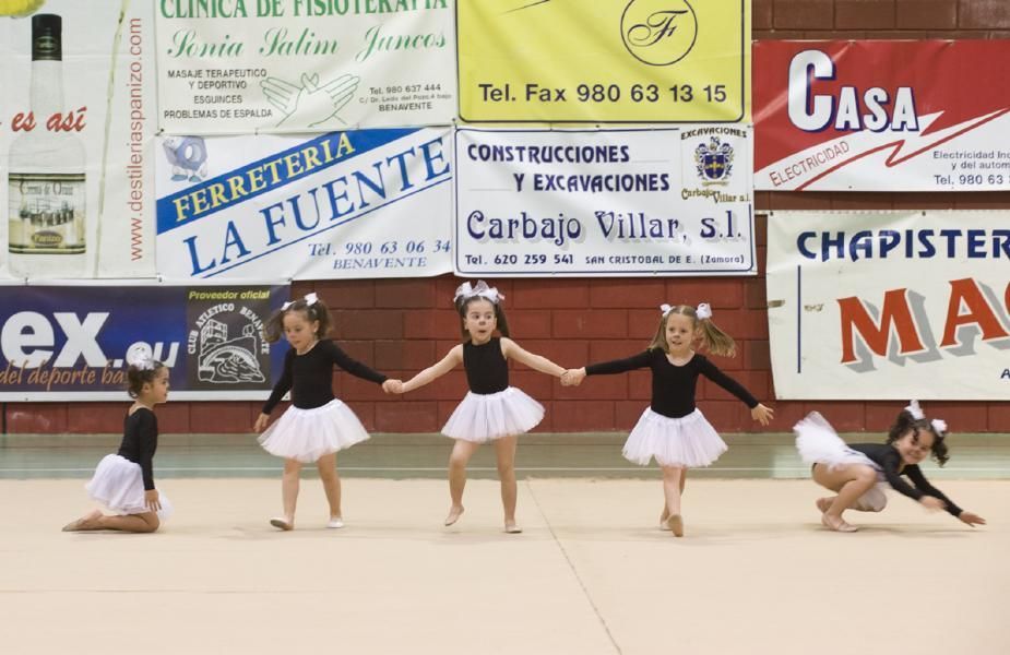 Exhibición de la Escuela de gimnasia rítmica