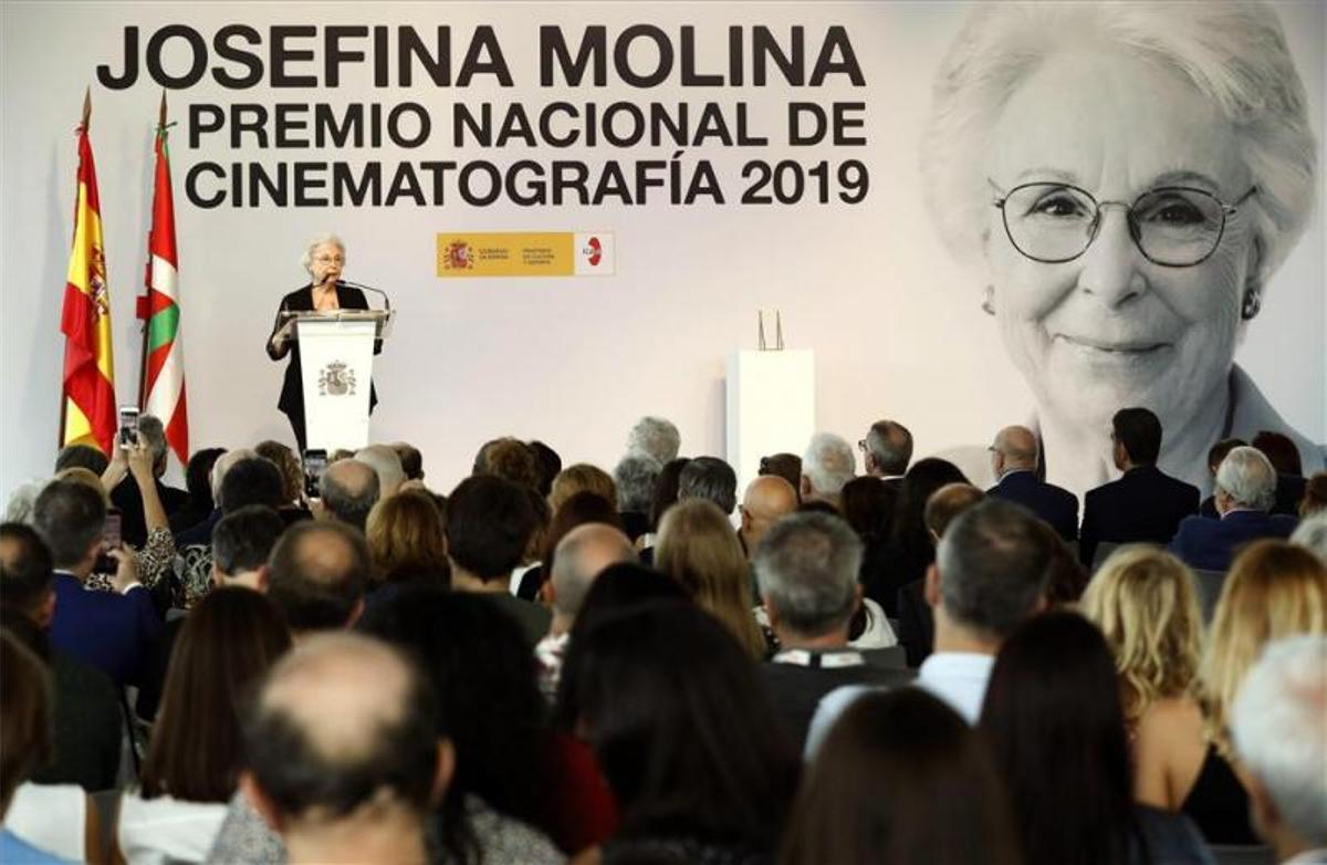 La cordobesa Josefina Molina recoge el Premio Nacional de Cinematografía 2019