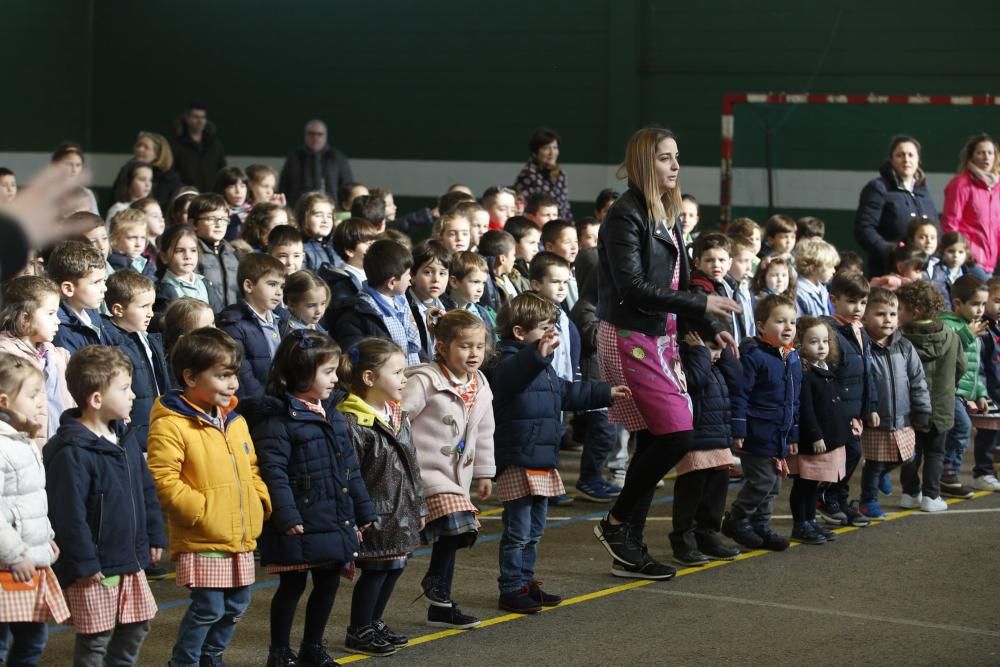 Día de la Paz en el Colegio La Vallina de Luanco