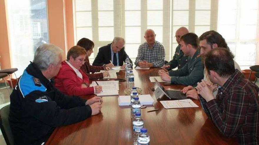 Reunión de la Junta Local de Seguridad.  // FdV