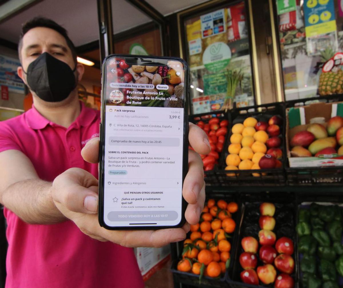 Fruta 8 La Boutique de la Fruta es uno de los negocios que están en Too Good To Go. | ÓSCAR BARRIONUEVO