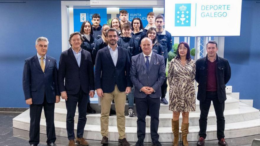 Homenaje de la Xunta al patinaje gallego | LA OPINIÓN