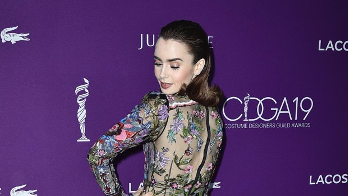 Gala Costumer Desginers, Lily Collins