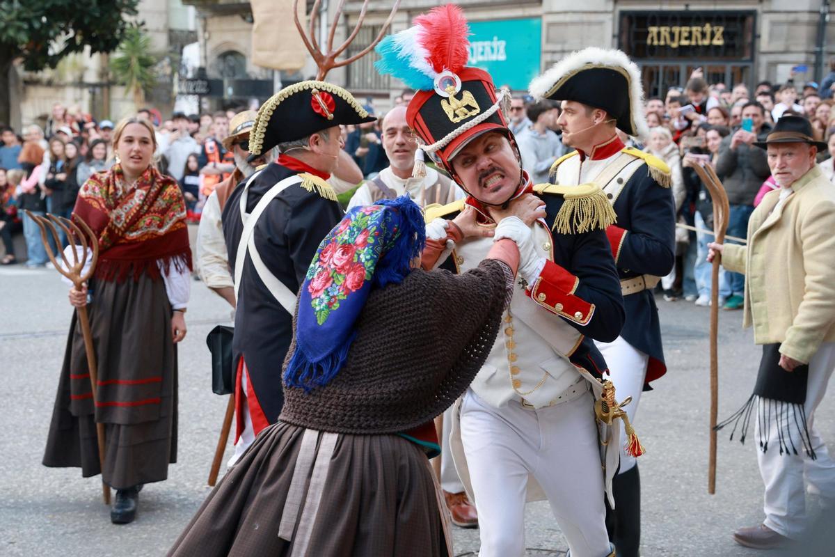 Vigo expulsa a los franceses: las imágenes del final de la Reconquista