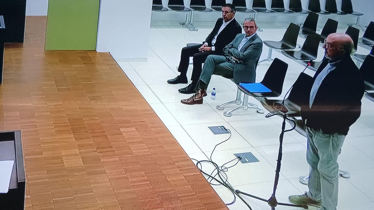 Juicio a Josep Maria Bartomeu, expresidente del Barça, y Jaume Masferrer, exdirectivo, por injuriar y calumniar a Jaume Roures.