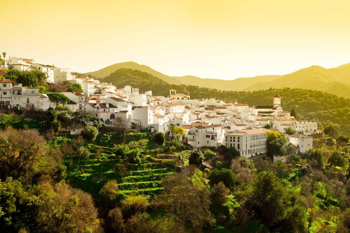 El pueblo de Ganalguacil, en Málaga