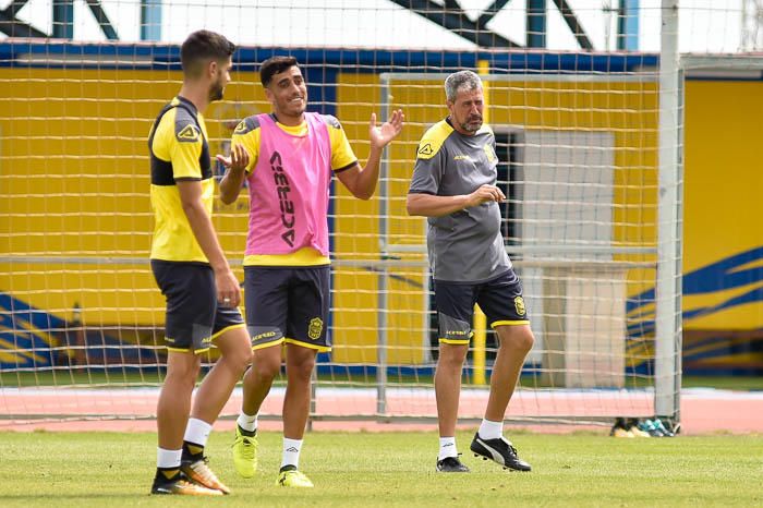 Entrenamiento de la Unión Deportiva Las Palmas