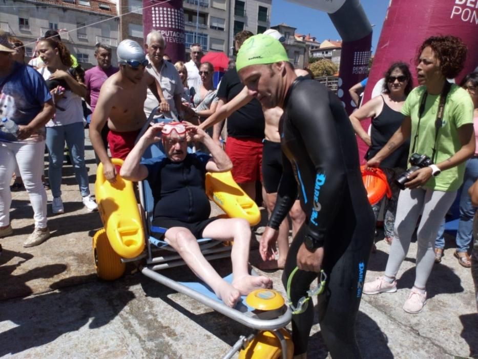 La Travesía a Nado de Moaña reúne a lo mejor del triatlón nacional