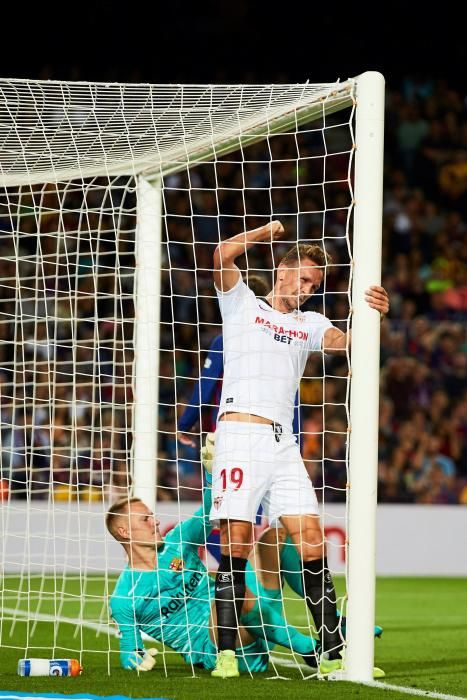 Les millors imatges del partit Barça - Sevilla