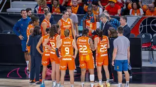 Rubén Burgos: "Me alegro de que las nuevas sepan lo que es jugar su primera final con el Valencia Basket"