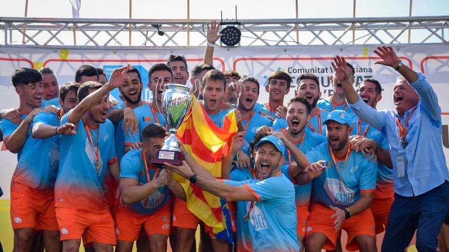 La selección valenciana de pádel se proclama campeona de España