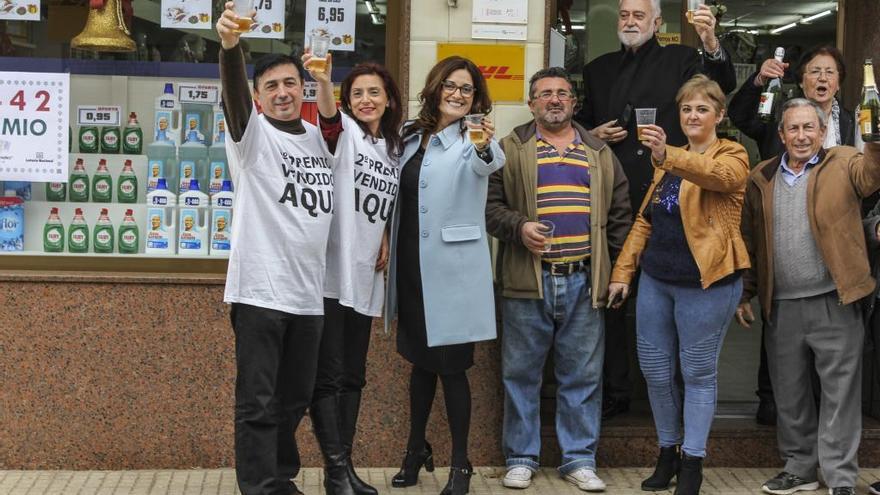 El segundo premio deja un pellizco en Carlet