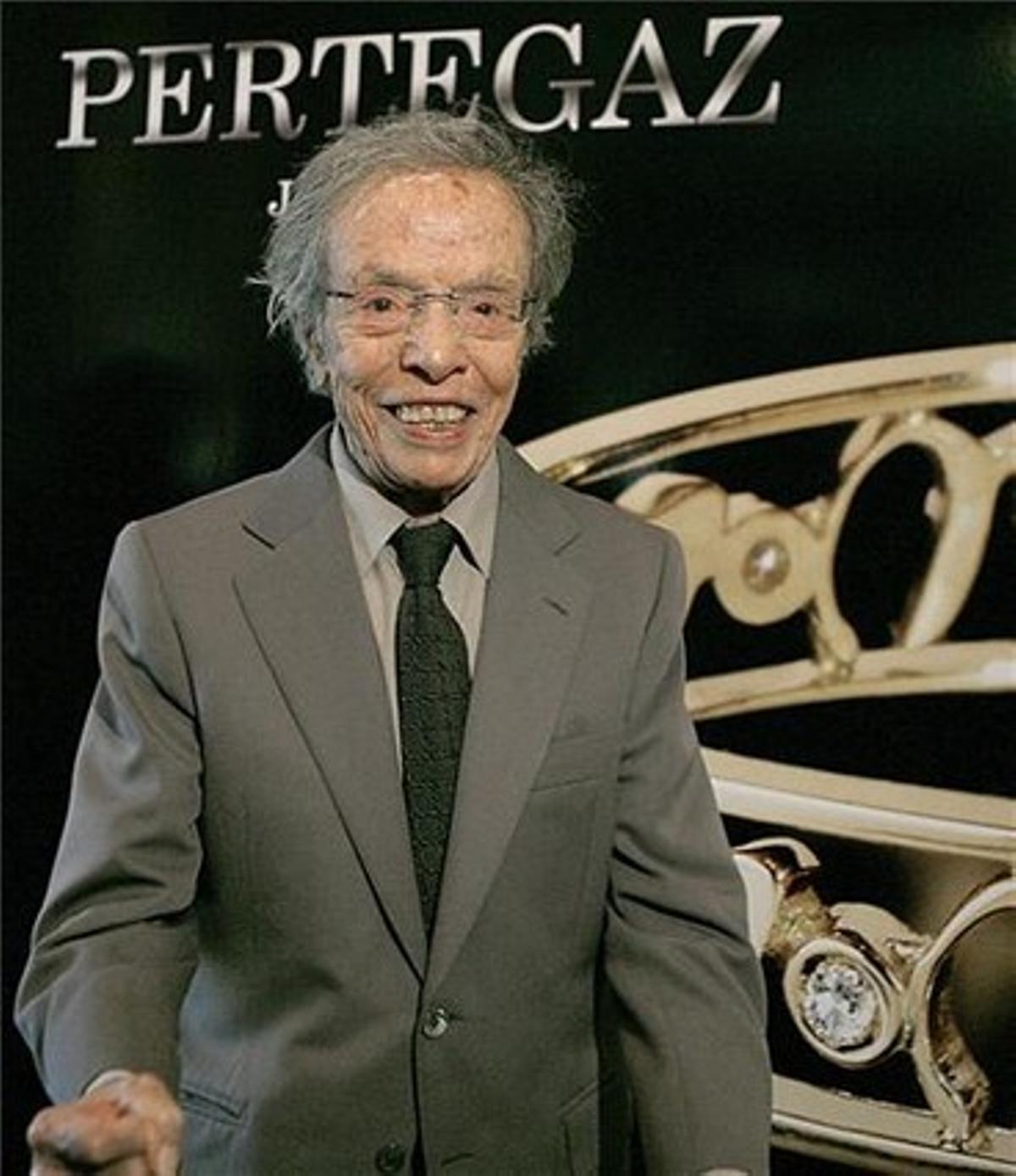 Manuel Pertegaz, el 2007.