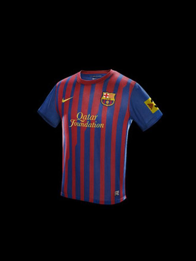 Así es la nueva camiseta del FC Barcelona