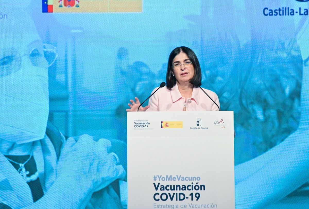 Carolina Darias espera que la campanya de segona dosi de reforç «vagi molt bé» Carolina Darias espera que la campanya de segona dosi de reforç «vagi molt bé»