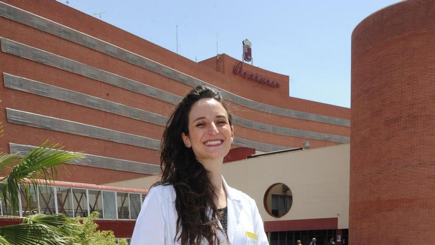 María Gutiérrez, vocal de Médicos en Formación del Colegio.