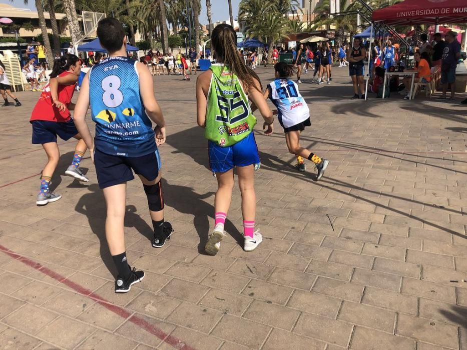 Campeonato de baloncesto 3x3 en La Ribera