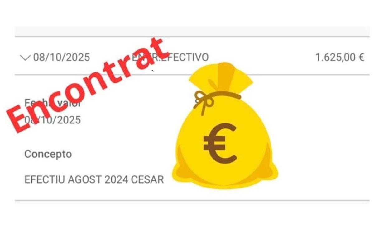 Pantallado del ingreso colgado por el alcalde en redes sociales con un montaje