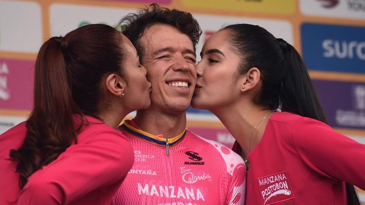 Rigoberto Urán, en lo más alto del podio de Medellín