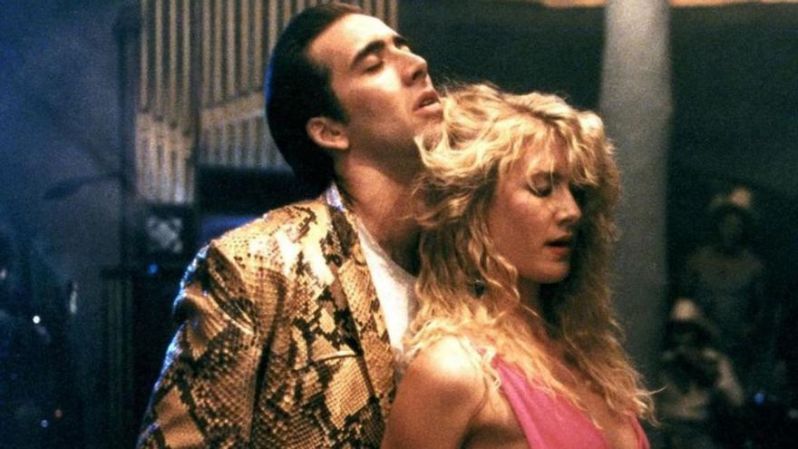 Nicolas Cage i Laura Dern en una imatge  de la pel·lícula  ‘Cor salvatge’