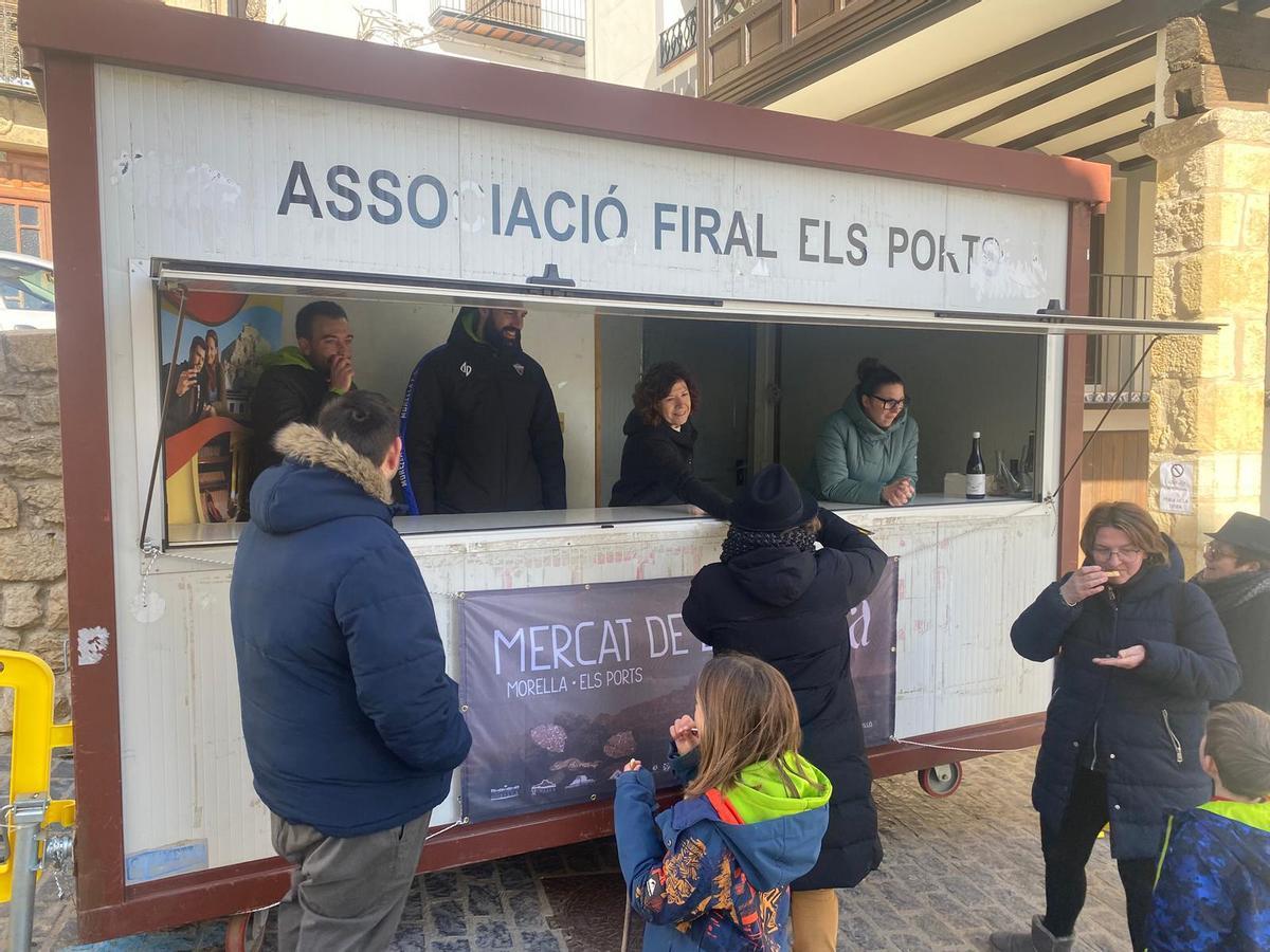 Mercado de la Trufa en Morella