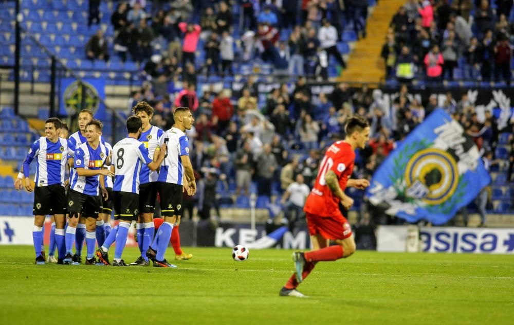 Un obús de Nani pone segundo al Hércules.