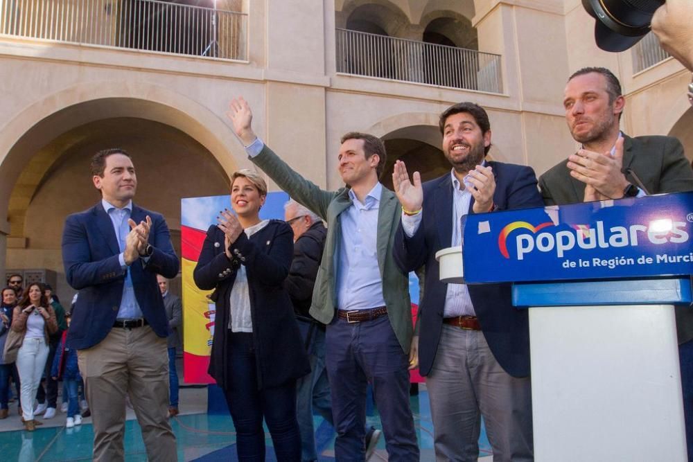 Acto de presentación de Noelia Arroyo como candidata a la alcaldía de Cartagena