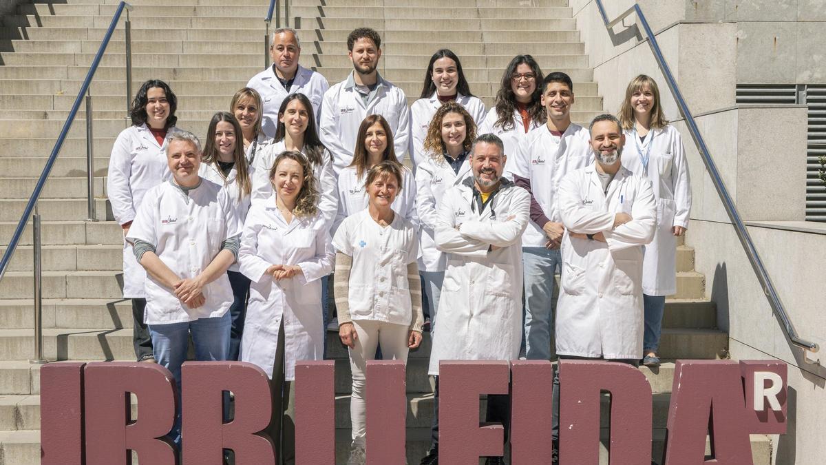 El equipo del IRBLleida a cargo del estudio.
