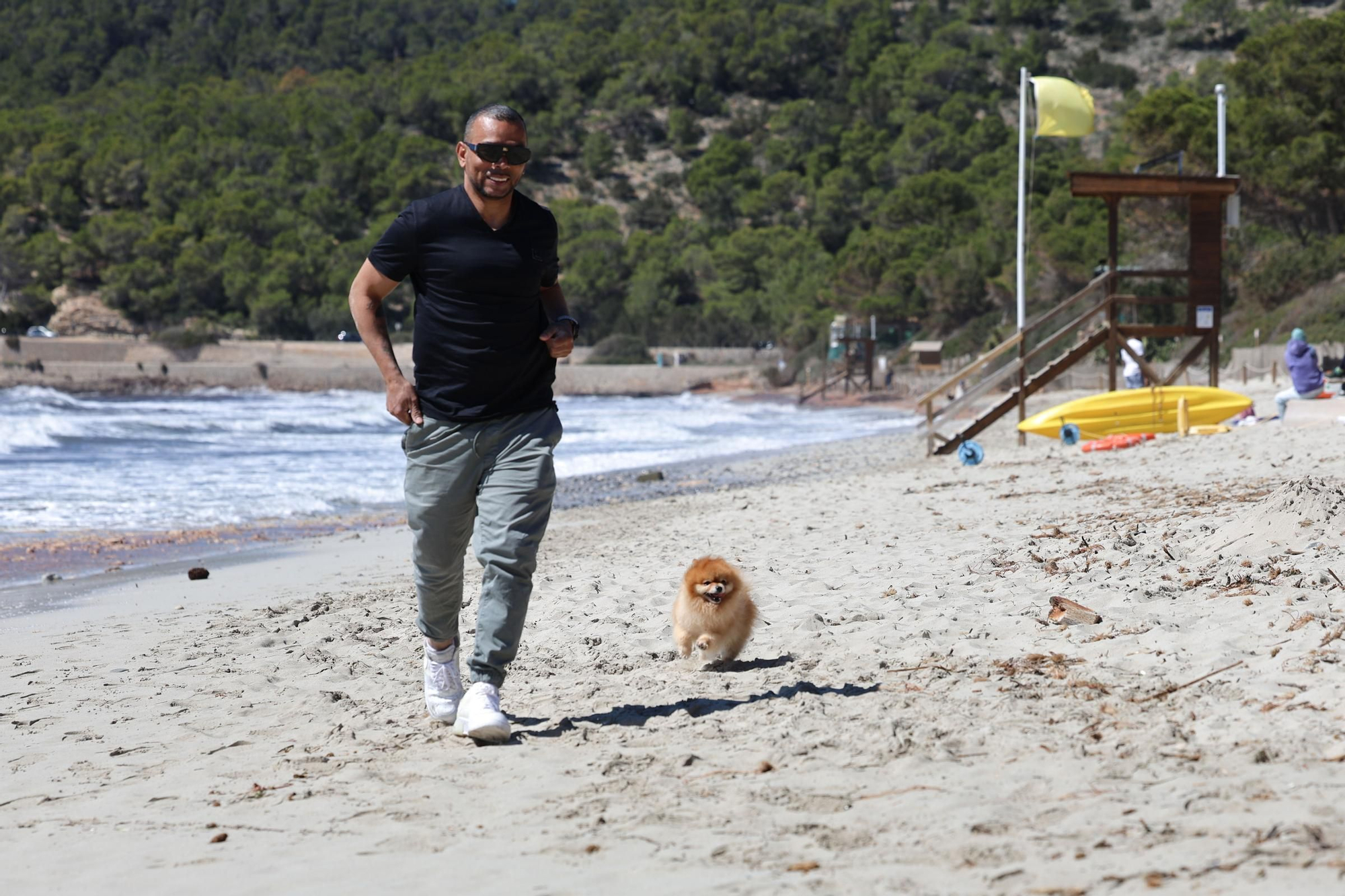 Lunes de Pascual al sol en Ibiza