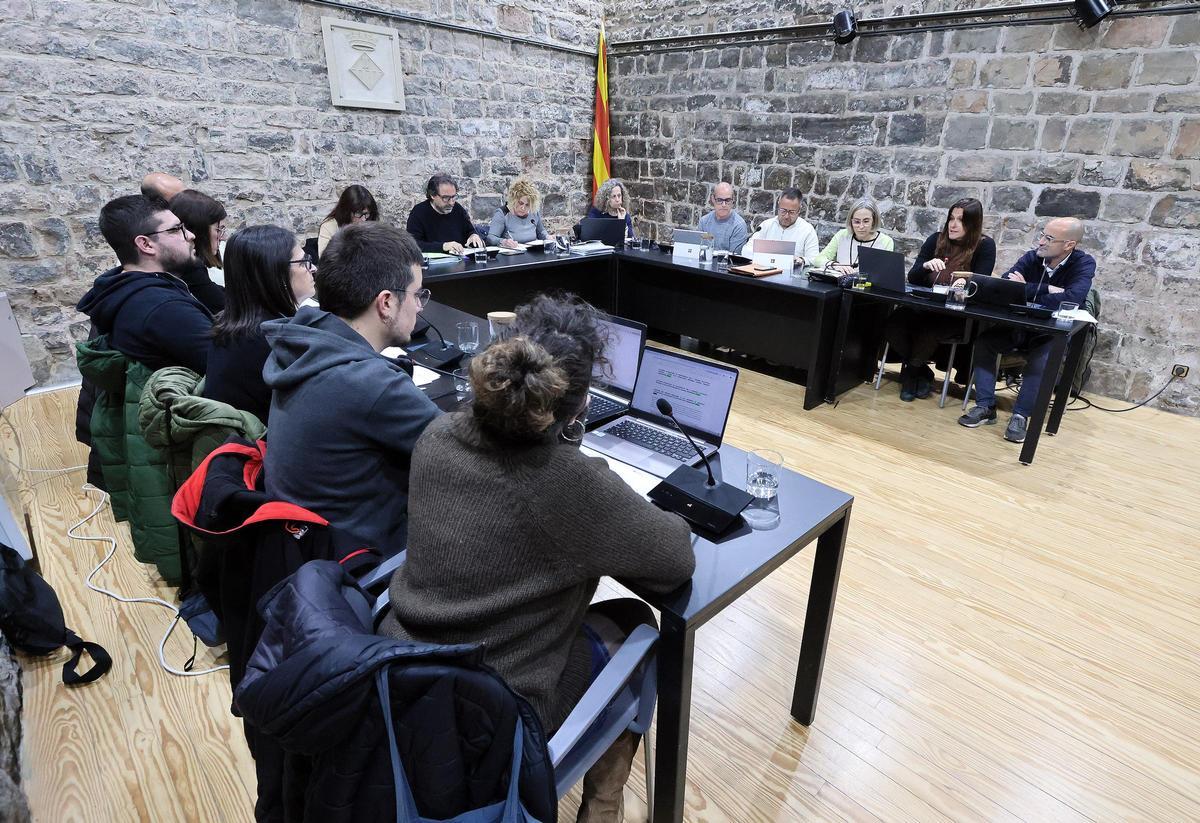 Les imatges del ple de Santpedor