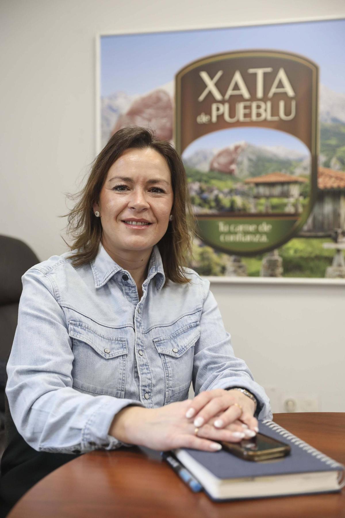 Cristina Sánchez, gerente de Panero Lógistica, en su despacho.