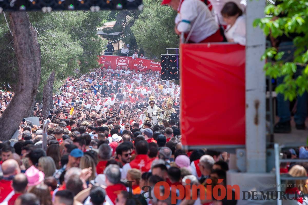 Moros y Cristianos en la mañana del día dos en Caravaca