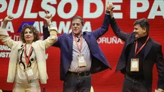 Besteiro llama a "pasar página" tras 15 años de políticas en "gris" del PP: "Si Galicia vota, el PP pierde"
