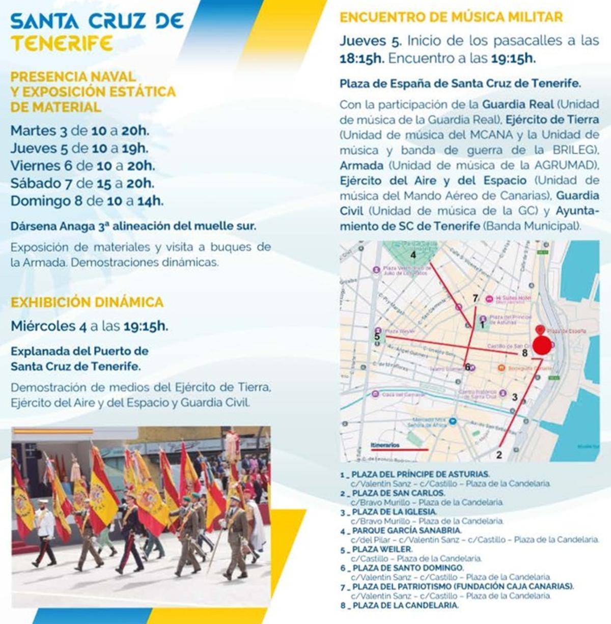 Actos Día de las Fuerzas Armadas 2025 Santa Cruz de Tenerife