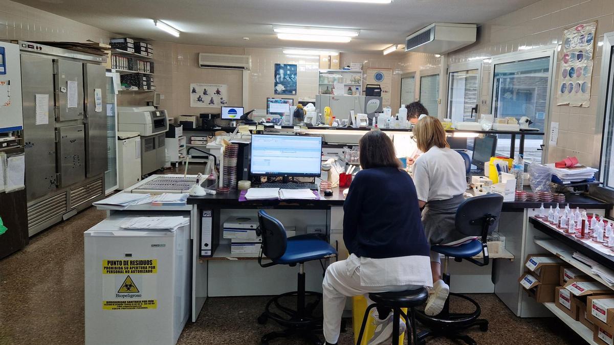 Vista actual del laboratorio.