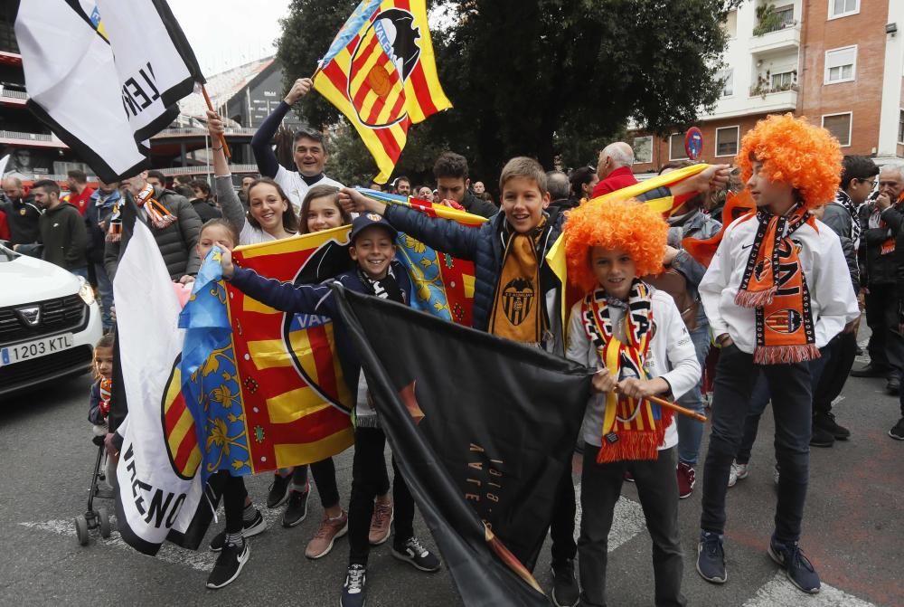 La afición en la celebración del Centenario