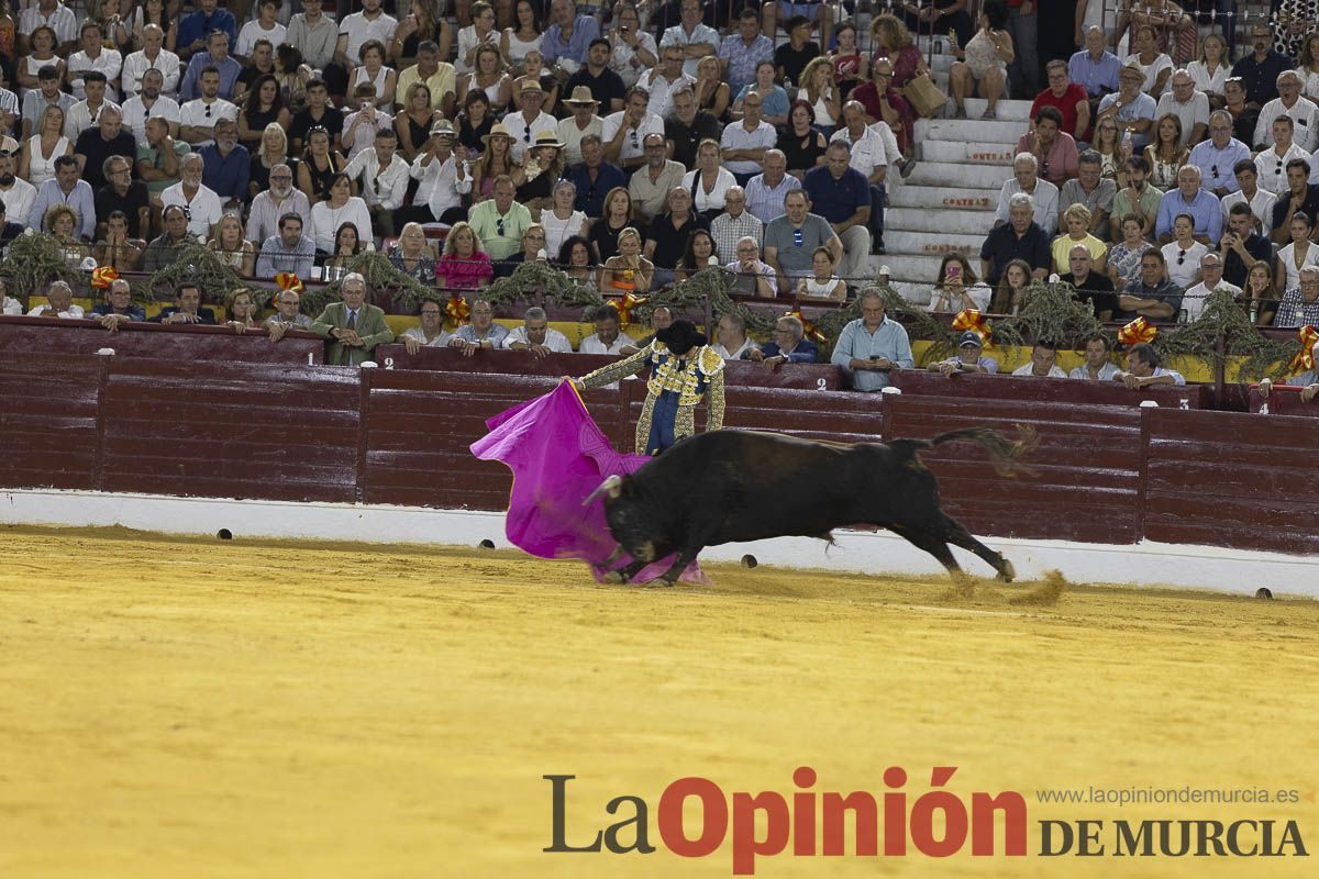 Tercer festejo de la Feria Taurina de Murcia (Talavante, Paco Ureña y Roca Rey), en imágenes