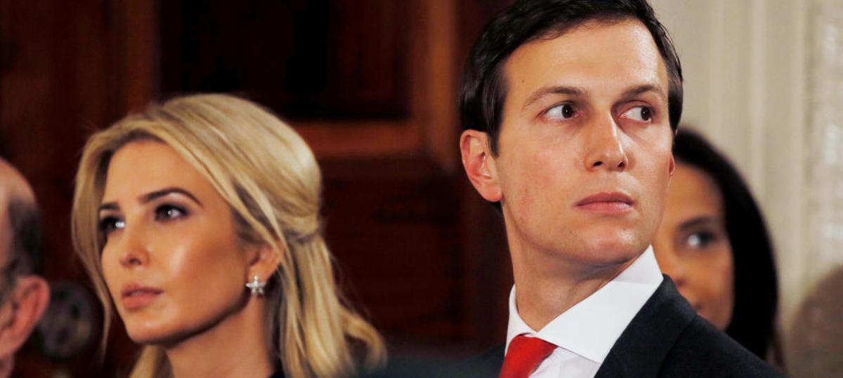 Jared Kushner comparte casi toda su fortuna con Ivanka.