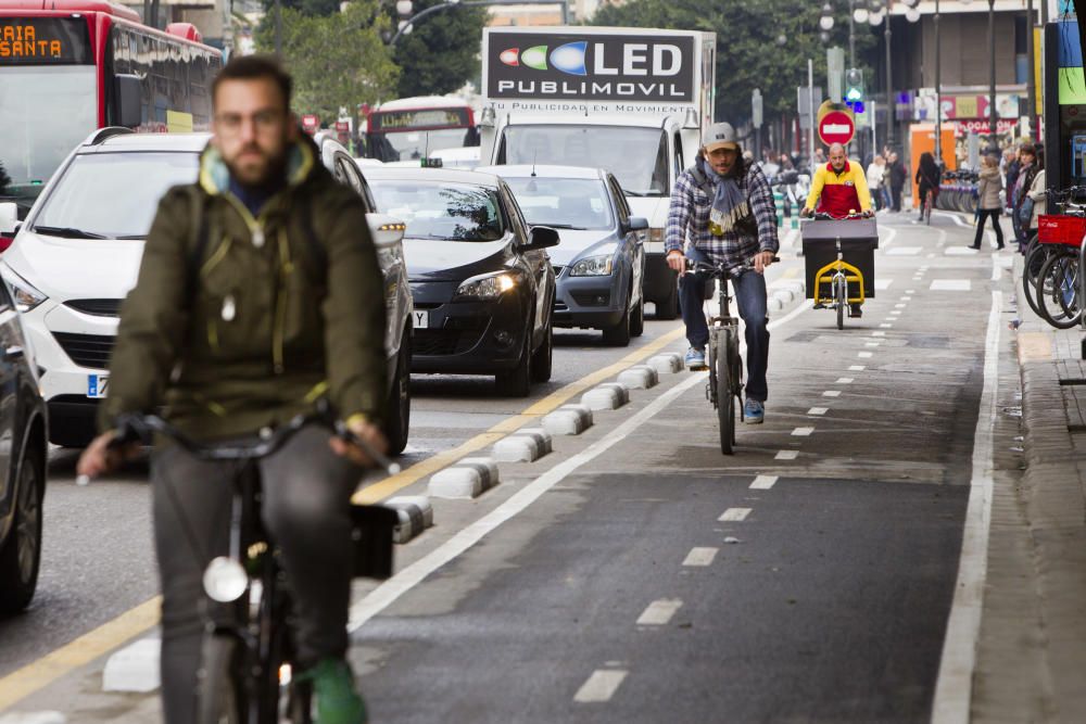 Apertura del anillo ciclista de Valencia