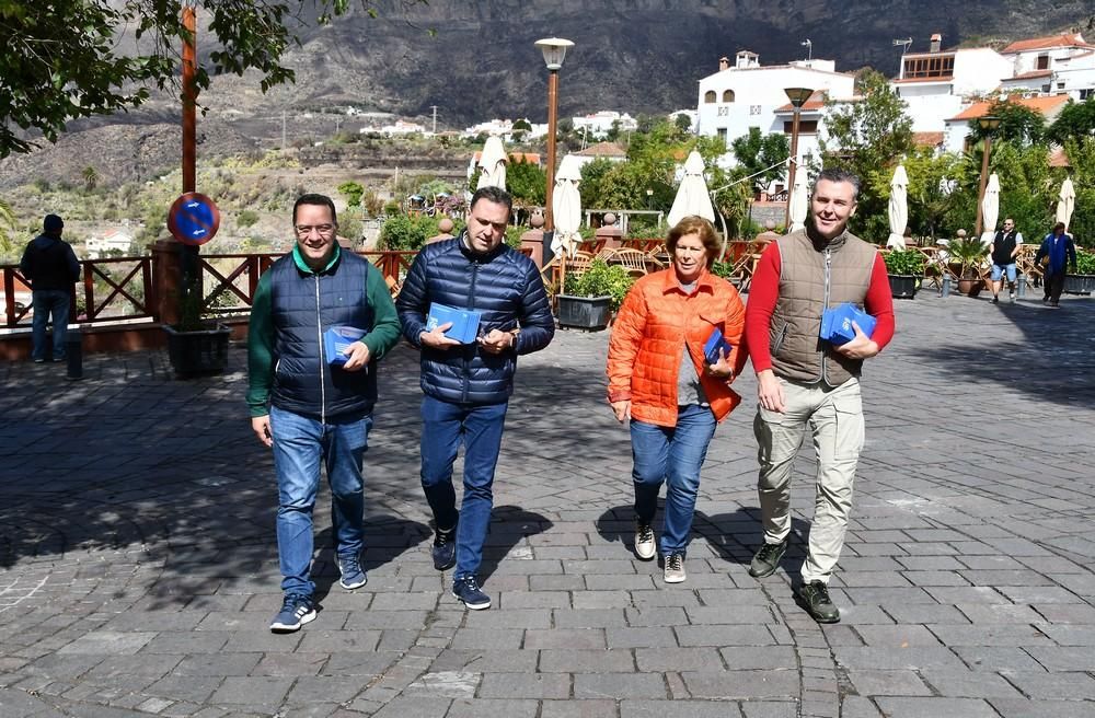 Acto electoral del PP en Tejeda