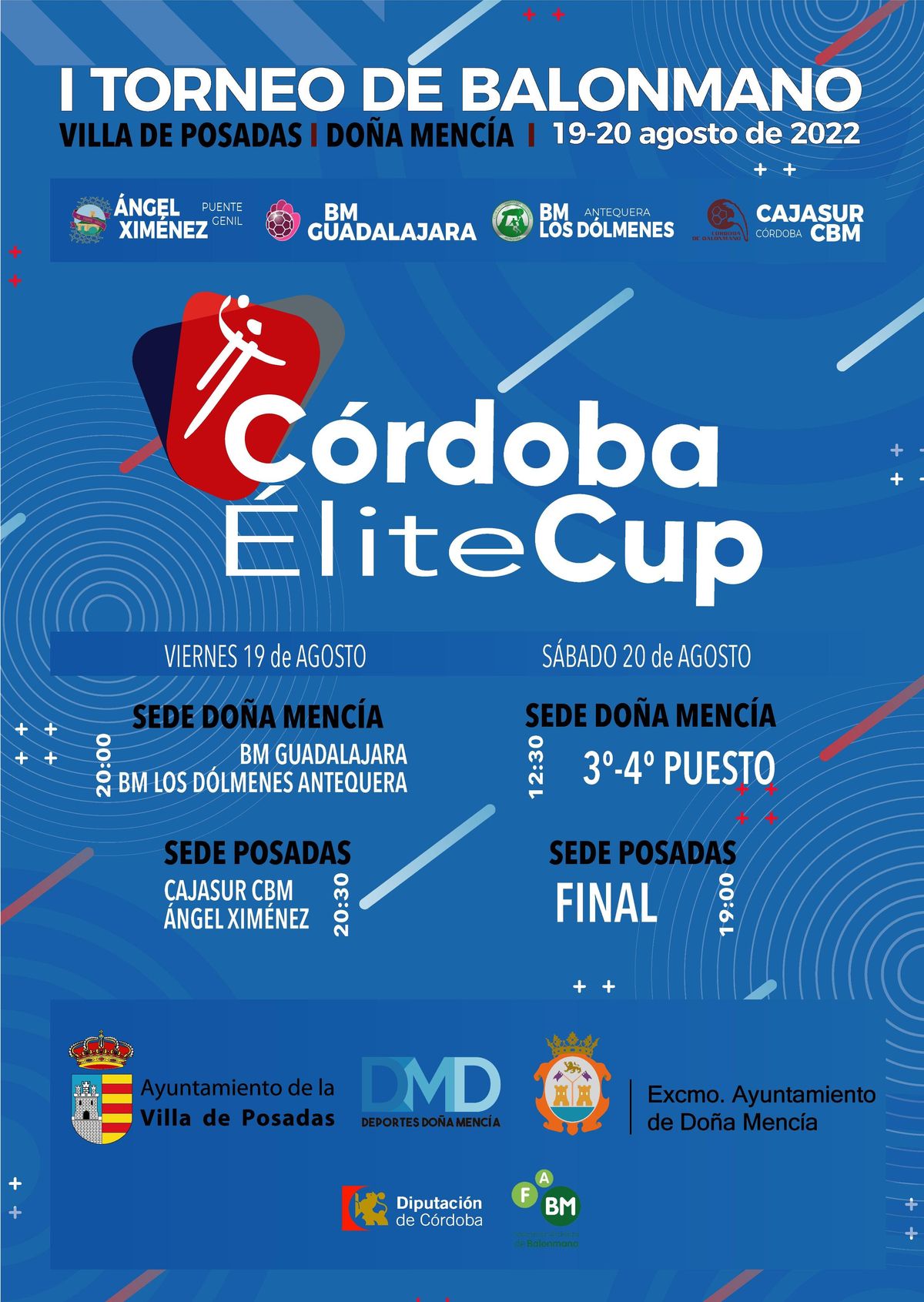 Cartel de la Córdoba Élite Cup.