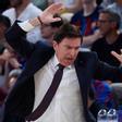 Xavi Pascual, entrenador del Barça de basket