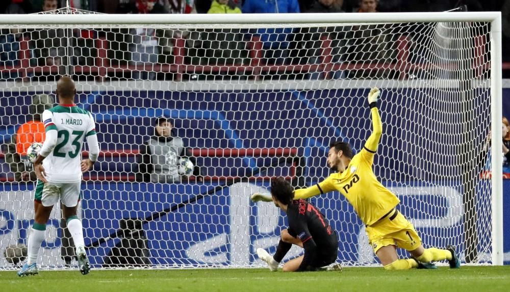 Champions League: Lokomotiv Moscú - Atlético de Madrid